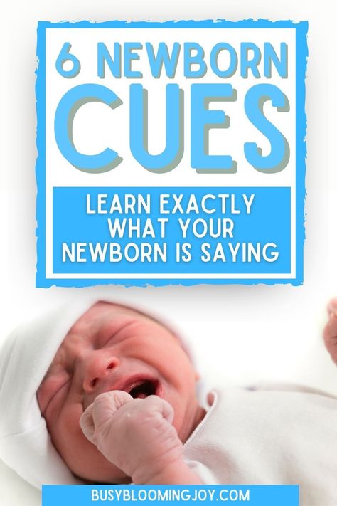 6 newborn baby cues: baby cues for hunger, baby feeding cues, baby sleep cues, baby gas cues & wind cues for gassy newborns. Cues for overstimulation, overtired & discomfort. Newborn baby cues hands, facial cues, baby sleep cues & crying cues. Sleepy cues for baby newborns, baby cues chart, hungry vs full cues, hunger cues baby newborn. Newborn sleep tips on different sleepy cues for baby & baby cues tired. Breastfeeding, eating cues. Newborn baby tips for first-time moms, baby l Overtired Newborn, Baby Cues Chart, Newborn Gas, Colic Baby Remedies, Gassy Baby, Baby Remedies, Newborn Baby Care, Newborn Feeding, Baby Routine