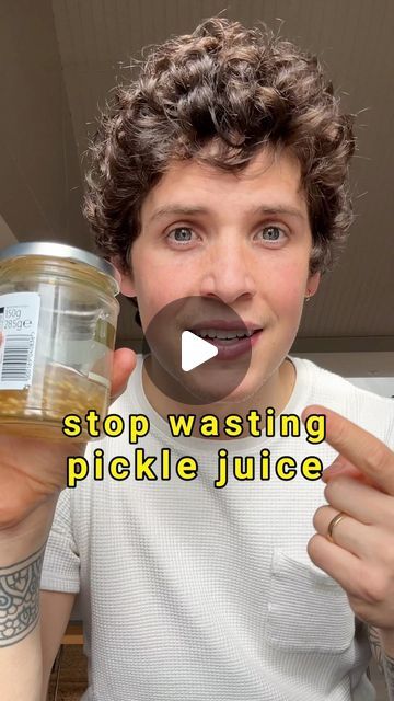 204K views · 11K likes | Max La Manna on Instagram: "The easiest recipe for using leftover pickle juice.  Food Waste Hacks ep4  It’s just two ingredients (plus the pickle juice)  Add olive oil and mustard   If you want to take it to the NEXT LEVEL Add tahini and diced shallot  PRO LEVEL: Add grated garlic and chopped parsley  Shake well and pour over salads, in sandwiches and even as a marinade.  Waste less, cook more!  #recipe #zerowaste #lowwaste #eatmoreplants #easyrecipe #kitchenhacks #hacks #sustainability #foodwaste" Pickle Juice Salad Dressing Recipe, What To Do With Pickle Juice, Recipes Using Pickle Juice, Pickle Juice Salad Dressing, Pickle Juice Recipe, Max La Manna, Leftover Pickle Juice, Pickle Juice Uses, Kitchen Hacks Cooking