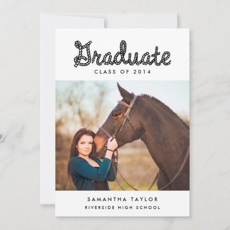 Western Themed Graduation Party Invitation #zazzle #weddinginvitations #birthdayinvitations #babyshowerinvitations #zazzleinvitations #monogram #businesscards #graduation #homedecor Western Graduation Invitations, Western Graduation, Country Graduation, Themed Graduation Party, Law School Graduation, Graduation Party Planning, Grad Invitations, Grad Cards, Graduation Party Invitation