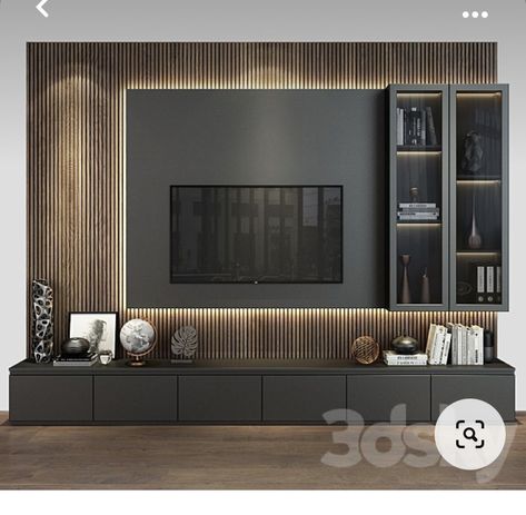 Modern Living Room Tv, Living Room Tv Cabinet Designs, Living Room Decor Tips, Tv Unit Furniture Design, Feature Wall Living Room, Modern Tv Wall Units, Living Room Wall Units, Tv Unit Interior Design, Wall Tv Unit Design