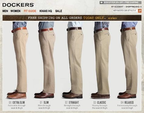 dockers-mens How To Style Khaki Pants Men, Khaki Pants Outfit Men Formal, Mens Khaki Pants Outfit, Seluar Slack, Khaki Pants Outfit Men, Mens Dress Shoes Guide, Khaki Pants Outfit, Mens Business Casual Outfits, Herren Style