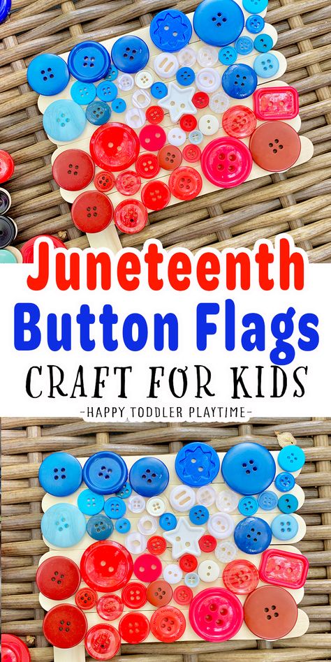 Juneteenth Crafts For Toddlers, Juneteenth Crafts, Windsock Craft, Easy Kid Activities, Flag Crafts, Crafts And Activities For Kids, Suncatcher Craft, Preschool Arts And Crafts, Kids Crafting