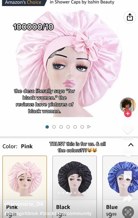 Curly Long Hair, Sleeping Women, Women Tie, Satin Bonnet, Amazon Clothes, Shower Caps, Amazon Buy, Amazon Beauty Products, Night Cap