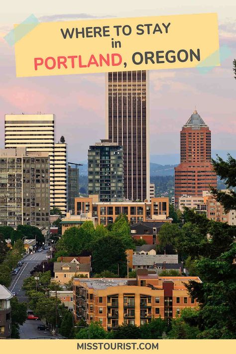 Heading to Portand? I'm sharing the secrets to finding the best options for where to stay in Portland. Hotels, hostels or airbnb's we have you covered! Pearl District Portland, Paramount Hotel, Portland Hotels, Portland City, Travel Bucket List Usa, Central America Travel, Modern Hotel, American Travel, Usa Travel Destinations