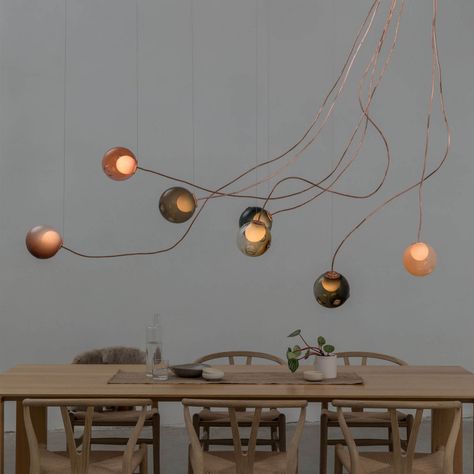 Decorate With Lights, Bocci Lighting, Lakehouse Lighting, Club Lights, Bangalore Apartment, Ikea Interior, Modern Luxury Home, Club Lighting, Suspension Lighting