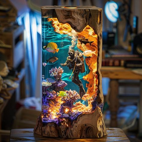 This Table Lamps item by GooseResin has 35 favourites from Etsy shoppers. Is dispatched from Hong Kong. Listed on 08 Sep, 2024 Ocean Lamp, Seni Resin, Ocean World, Sea Life Art, Wood Lamp, Free Diving, Home Decor Christmas, Diy Resin Crafts, Wood Lamps