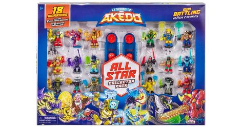 Save 70% today at Walmart!   Walmart has 18 Ultimate Arcade Action Figures for only $30 (Regularly $100).    The Legends of Akedo are back and ready for some battle action! With all-new Mini Battling Action Figures to fight and collect. Things have levelled-up and the REAL battling action is now more intense! All the extreme moves of arcade fighting games has leapt off the screen and into your hands. Choose your Warrior, battle with fury and finish them with a Split Strike! - GAME OVER! The… Level Up, Action Figures, The 100