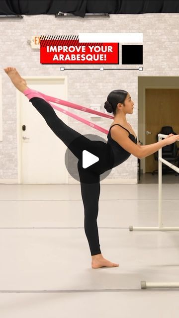 The Godfrey Method on Instagram: "JUST LOOK AT THOSE EXTENSIONS! 🥵😍  And… yep! It’s the ICONIC ✨#thePINKband ✨  Improve your flexibility today! Fill your cart with our multi loop stretch band only on our website, 🔗thegodfreymethod.com! or click the link in our bio! 🔗  Learning and shopping at the same time 😎  #thegodfreymethod #ondemand #dancetraining #flexibility #arabesque #techniquetraining #worldwidedance #dancers" Loop Band Workout, Stretch Loop Band Exercises, Resistant Loop Band Workouts, Dance Training, Stretch Bands, Improve Yourself, Dancer, Band, Instagram