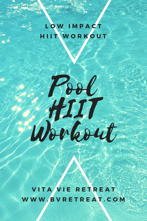 Pool Hit Workout, Water Weights Workout, Pool Arm Workout, Pool Yoga Water Exercises, Swimming Exercises Workout At Home, Water Workouts Losing Weight Exercise, Treading Water Workout, Workouts In The Pool, Pool Exercises For Arms