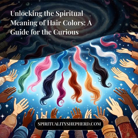 Are you perplexed by the spiritual meanings tied to different hair colors? Visit our space for an enlightening guide geared towards demystifying how specific hair hues link to spirituality and energy. Pin this enlightening read now, for a better understanding of the nuances of your energetic aura later. Hair Color Meaning, Red Meaning, Colors Hair, Different Hair Colors, Different Hair, Color Meanings, Spiritual Enlightenment, Spiritual Meaning, Spiritual Awareness