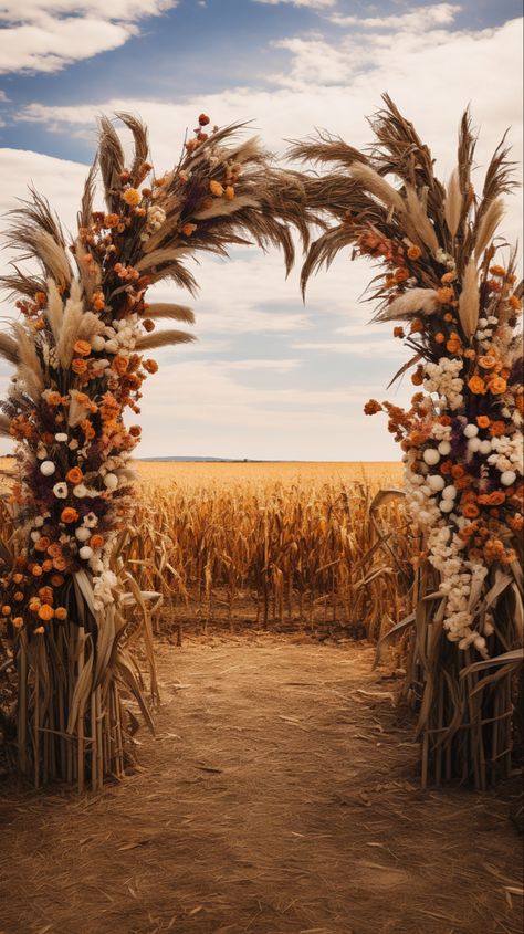 Earthy Tones Wedding Decor, Earth Tone Wedding Florals, Cornfield Wedding, Seasonal Weddings, Autumn Florals, Autumn Tones, Earthy Wedding, Wedding Colour, Floral Trends