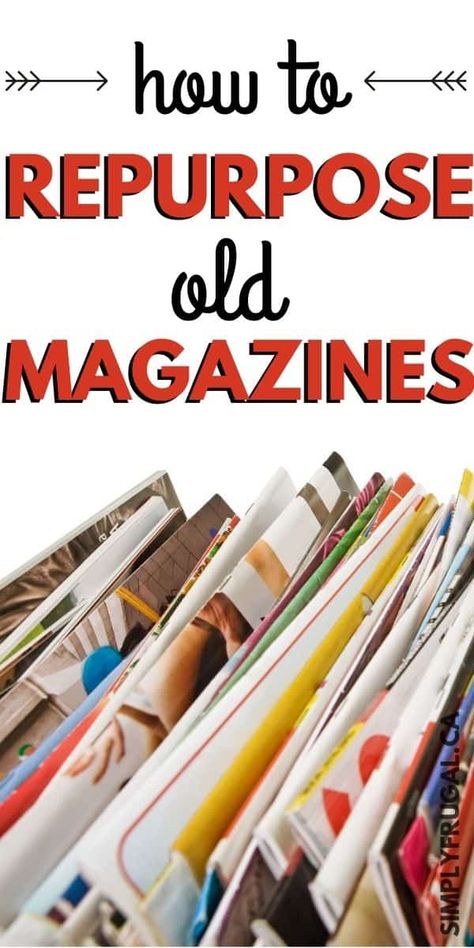 You've got to check out this list of genius ideas on ways to repurpose your old magazines. There are some creative ideas for crafts, gift giving and more! Decoupage Using Magazines, Upcycled Magazine Crafts, Magazine Crafts Diy Home Decor, Recycle Artwork, Recycle Magazines, Bohemian Journal, Paper Upcycling, Upcycle Magazines, Old Magazine Crafts