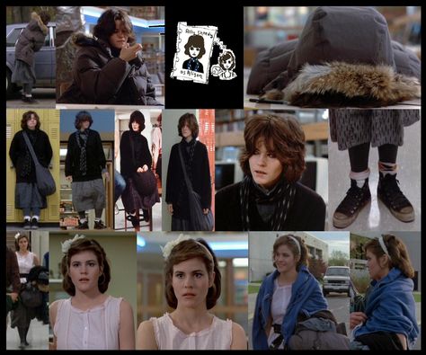 Allison Reynolds Inspired Outfits, Allison Breakfast Club Costume, Allison Reynolds Outfit, Allison Breakfast Club, Daphne Aesthetic, Breakfast Club Costume, Allison Reynolds, Ally Sheedy, Pins Board