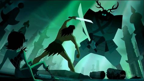 how things change | Samurai Jack | Know Your Meme Samurai Jack Wallpapers, Ashi Samurai Jack, Usagi Yojimbo, Afro Samurai, The Omen, Samurai Jack, World Of Gumball, The Amazing World Of Gumball, Robot Concept Art