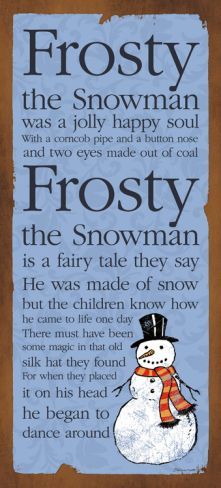 Snowman Lyrics, Snowman Sayings, Snowman Printable, Frosty Snowman, Christmas Snowmen, Snow People, Button Nose, Corn Cob, Frosty The Snowman