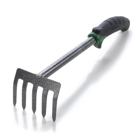 Edward Tools Hand Cultivator Mini Rake - ErgoGrip with Bend Proof Carbon Steel Design - Hand Tool loosens Soil -- (paid link) Read more at the image link. Tiller Garden, Hand Cultivator, Best Garden Tools, Garden Rake, Garden Tool Set, Garden Tool, Garden Hand Tools, Hand Tool, Perfect Garden