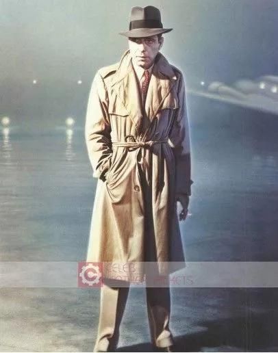 YOUR CASABLANCA HUMPHREY BOGART (RICK BLAINE) TRENCH COAT WITH FREE SHIPPING ALL OVER THE WORLD. Humphrey Bogart Casablanca, Rick Blaine, Famous Contemporary Artists, Gottfried Helnwein, Style Trench Coat, Art Value, Coat For Men, Value In Art, Trench Coat Style