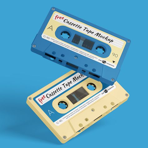 Cassette Tape Photography, Retro Cassette Aesthetic, Cassette Tape Illustration, Cassette Tapes Design, Cassette Tape Template, Casette Tape Art, Cassette Tapes Aesthetic, Cassette Illustration, Tape Illustration