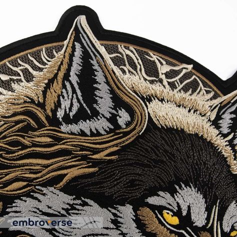 Embrace the Fire of the Wild Fire Wolf Large Back Patch – Angry Wild Animal Head – Fierce Flames – Embroidered Iron On https://embroverse.com/shop/animals-birds-reptiles/wolves/fire-wolf-large-back-patch/ Unleash your wild side with this striking wolf patch, ideal for any nature and wildlife enthusiast. #embroideredpatch #irononpatch #animals #mythicalcreatures #DIYfashion #embroideredpatches #patch #patches #patchgame #PatchCollection #backpatch #backpatches Find more information on our s... Wolf Patch, Fire Wolf, Nature And Wildlife, Wild Fire, Animal Head, Wild Animal, Back Patch, The Fire, Wolves