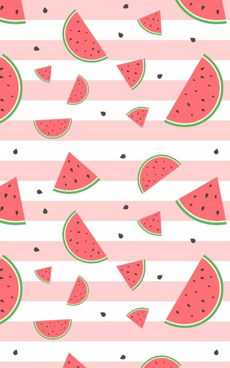 Watermelon Pics, Watermelon Kawaii, Watermelon Wallpaper, August Wallpaper, Nice Makeup, Kawaii Wallpapers, Watermelon Decor, Makeup Images, Summer Pics