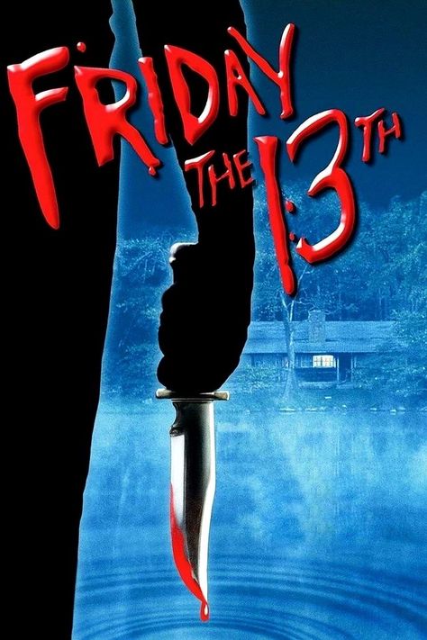 Friday The 13th 1980, Friday The 13th Movie, Friday The 13th Poster, Horror Movie Icons, Horror Posters, Movie Covers, Horror Movie Art, Horror Movie Posters, Halloween Movies