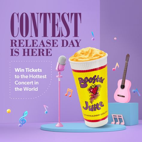 🎉Contest ALERT🎉



Win tickets and hotel stay to Taylor Swift's Eras Tour concert tickets in Toronto, Ontario  ($5,000 CAD)




here 👉👉 https://www.contestscoop.com/booster-juice-canada-contest/


Good luck!~ 🍀



#contestscoop #CAN🇨🇦 #sweepstake #giveaway #canadacontest
#canadiangiveaway Booster Juice, Eras Tour Concert, Win Tickets, Hotel Stay, Concert Tickets, Giveaway Contest, Toronto Ontario, Eras Tour, Good Luck