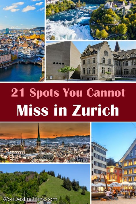 Join me on my unforgettable journey through Zurich, Switzerland! From the stunning scenery of the Rhine Falls to the vibrant streets filled with culture, I've curated a list of 21 spots you simply cannot miss. Each location offers a unique glimpse into the heart of Switzerland, making it the perfect destination for travelers seeking beauty and adventure. Things To Do In Zurich, Switzerland Travel Itinerary, Zurich Travel, Stunning Scenery, Lake Zurich, Zurich Switzerland, Switzerland Travel, Visit Europe, Twin Towers