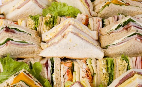 Close Up Sandwich Platter. Close up shots of assorted sandwich triangles on a ca , #AD, #shots, #assorted, #Platter, #Close, #Sandwich #ad Country Gravy Mix Recipe, Triangle Sandwiches, Gravy Mix Recipe, Mrs Dash Recipes, Sandwich Platters, Yummy Wraps, Low Sodium Food, Salt Free Recipes, Dash Recipes