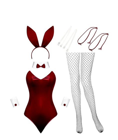 Halloween Costume Lingerie Christmas Bodysuit Bunny Costume Women, Halloween Bunny Costume, Rabbit Outfit, Costume Lingerie, Outfit For Christmas, Bunny Headband, Rabbit Clothes, Rabbit Costume, Christmas Bodysuit