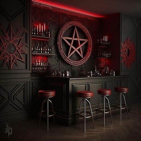 Poison Nightmares, Witches Room, Gothic Decor Bedroom, Dark Home Decor, Goth Home, Goth Home Decor, Dark Home, Interiors Dream, Gothic Home Decor