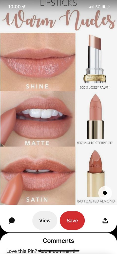 Saint Makeup, Lip Blushing, Lipstick Nude, Perfect Lipstick, Beauty Makeup Tips, Drugstore Makeup, Lipstick Makeup, Lipstick Shades, Pretty Makeup