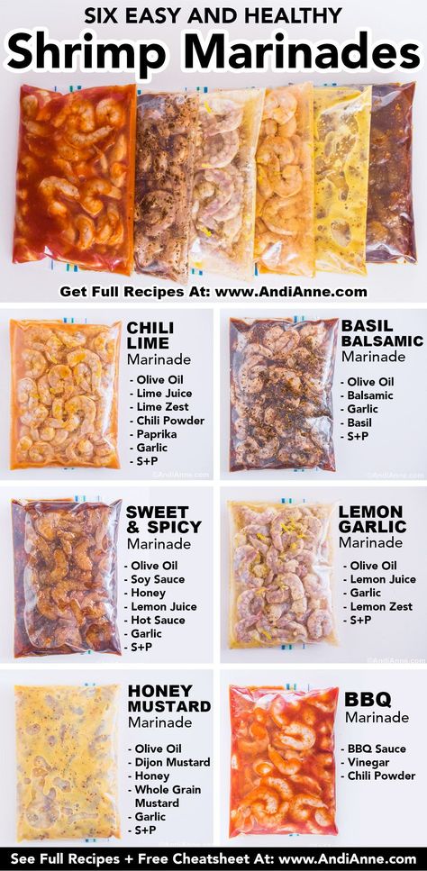 Frozen Shrimp Marinade, Shrimp Seasoning Recipes Simple, What To Season Shrimp With, Barbecue Marinade Recipes, Chicken And Shrimp Marinade, Season Shrimp Recipes, Shrimp Prep Meal, Easy Shrimp Seasoning, Different Ways To Make Shrimp