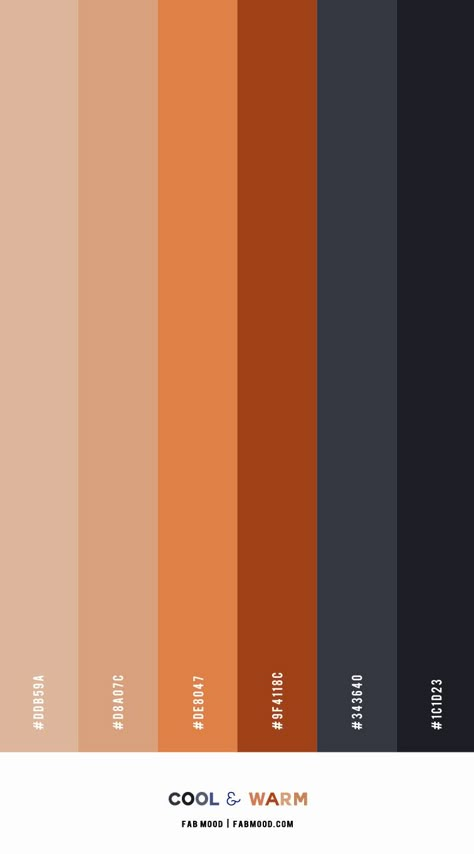 Terracotta Colour Palette Bedroom, Bedroom Paint Colors Terracotta, What Colours Go With Terracotta, Cognac Colour Palette, Color Scheme Terracotta, Terra Cotta Navy Color Palette, Charcoal Colour Scheme, Terracotta Pallete, Orange Terracotta Color Palettes