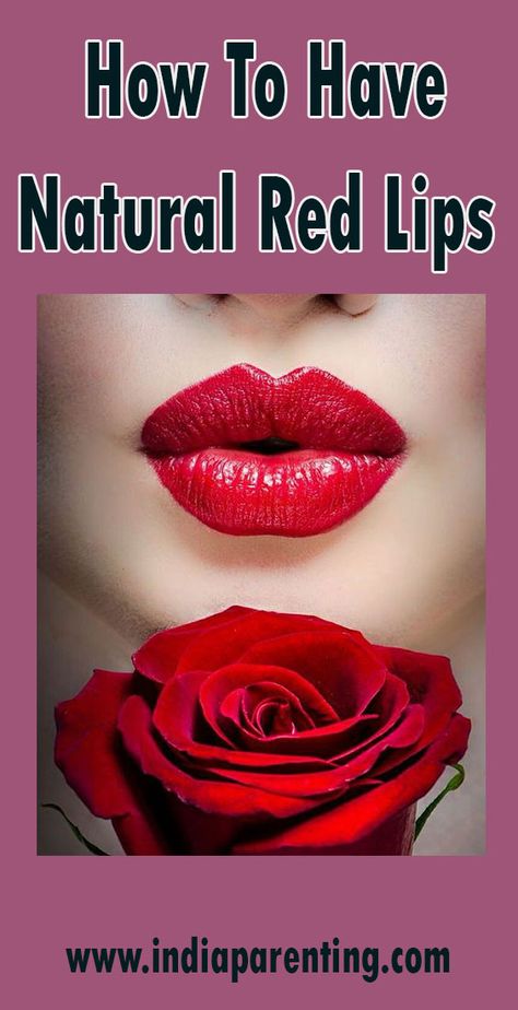 Naturally Red Lips, Natural Red Lips, Dark Red Lips, Lip Exfoliator, Skin Specialist, Oil Mix, Beauty Remedies, Dark Lips, Natural Health Remedies