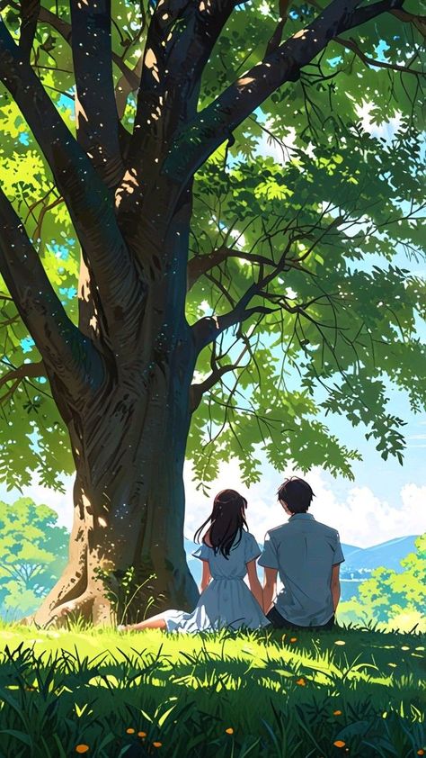 Anime Cute Couple Wallpaper, Couple Photo Anime Wallpaper, Love Photo Anime, Anime Couple Wallpaper Hd Phone, Nature Couple Photos, Cute Couple Wallpaper Anime, Couple Photo Anime, Couple Photo Wallpaper, Love Photo Hd