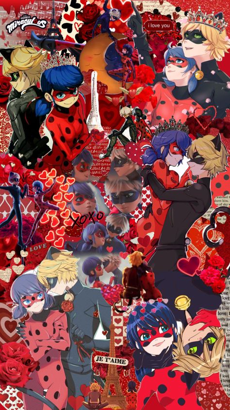 #ladybug #miraculous #miraculousladybug #red #miraculousladybugandchatnoir Ladybug Miraculous, Miraculous Wallpaper, Miraculous Ladybug Wallpaper, Miraculous Ladybug Movie, Miraculous Ladybug Fan Art, Miraculous Ladybug Anime, New Ipad, Create Collage, Miraculous Ladybug