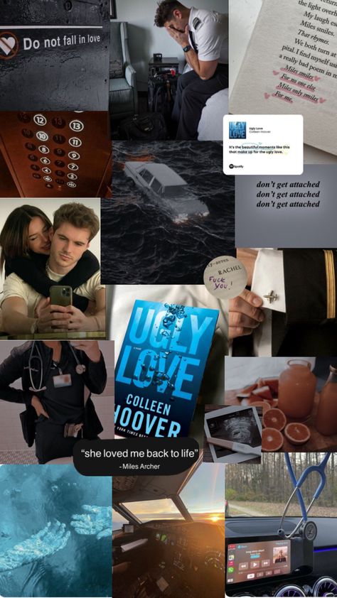 Ugly love Ugly Love Aesthetic, Ugly Love Colleen Hoover, Book Reading Journal, Romance Series Books, Colleen Hoover Books, Ugly Love, Love Aesthetic, Romantic Books, Romance Series