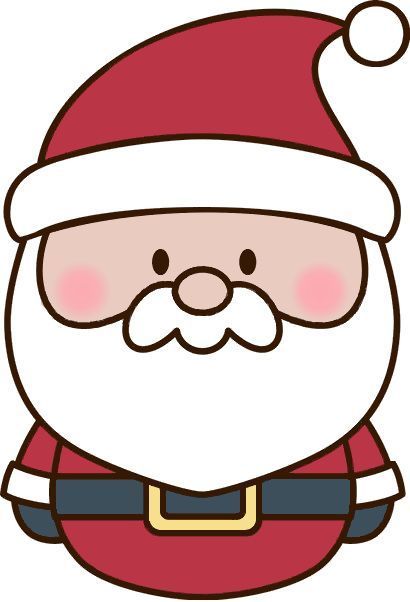 Cute Santa Drawing, Easy Santa Drawing, Santa Claus Drawing Easy, Santa Drawing, Cute Christmas Clipart, Kids Lunch Box Notes, Santa Claus Drawing, Santa Cartoon, Easy Christmas Drawings