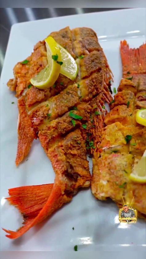 Delicious Red Snapper 🤤🖤 #ChefKendric #travelingchef #cooklikemydaddy | Chef Kendric | Chef Kendric · Original audio Red Snapper Recipe, Pescatarian Recipes Healthy, Red Snapper Recipes, Snapper Recipes, Snapper Fish Recipes, Amazing Food Platters, Pescetarian Recipes, Southern Cooking Recipes, Catfish Recipes