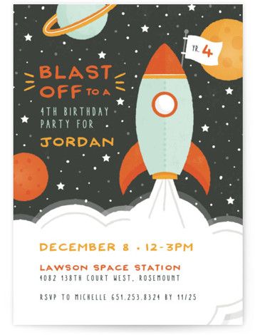 Outer Space Theme Party, Kids Stamps, Kids Birthday Invitation, Astronaut Birthday, Space Theme Party, Outer Space Theme, Birthday Party Stickers, Space Birthday Party, Party Favors For Kids Birthday