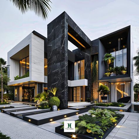 ￼ Most Modern Houses, Expensive Modern House, Modern Luxury Houses Mansions, Marble House Exterior, Big Modern Mansion, Big Modern Houses Luxury Mansions, Modern Luxury Exterior, Modern House Mansion, Modern Mansion Design