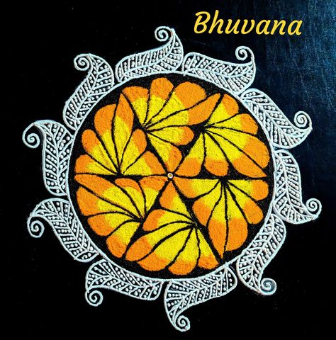 Small Kolam, Diya Rangoli, Rangoli Designs Simple Diwali, Simple Rangoli Designs Images, Geometric Drawing, Rangoli Designs Images, Simple Rangoli, Rangoli Designs, Diwali