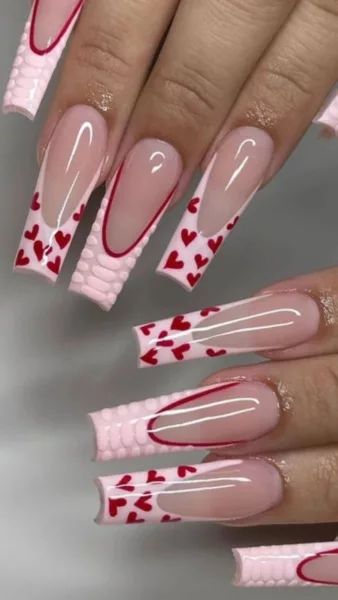 Pretty Valentines Nails Ideas, Art Designs to Copy Now Simple Summer Nails, Summer Nail Colors, Summer Toe Nails, Nail Design Ideas, Summer Acrylic Nails, Summer Nail, Nails Ideas, Toe Nails, Nail Inspo