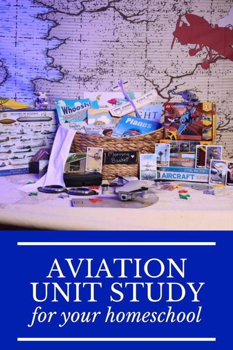 Aviation Day Activities, Flight Unit Study, Aviation Unit Study, Airplane Unit Study, Pilot Course, Airplane History, Homeschool Electives, Study Printables, Flight Lessons