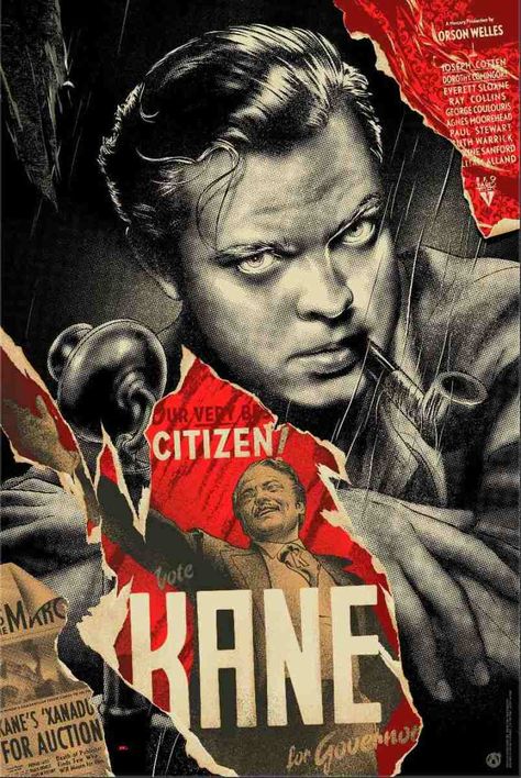 10 Wallpaper, Old Film Posters, Citizen Kane, Old Movie Posters, Classic Movie Posters, Orson Welles, Cinema Posters, We Movie, Movie Poster Art