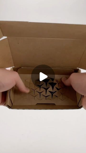 The BoxMaker on Instagram: "Prepared to be wowed 👀 Hexpand’s new triangular cutout pattern can be custom fit to protect even the most uniquely shaped items. It's time to elevate your unboxing experience with packaging that’s as innovative as your products!

Contact our Packaging Advisors via the Link in Bio to learn more.

📦

📦

📦

#sustainablepackaging #ecofriendlypackaging #custompackaging #packagingdesign #packaginginspiration #packaginginspo #packaginginnovation #sustainability #ecofriendly #corrugated #custombox #ecommerce #ecommercepackaging #retail #BoxMaker #TheBoxMaker" Ecommerce Packaging, Unboxing Packaging, Box Maker, Unboxing Experience, Eco Friendly Packaging, Sustainable Packaging, Custom Packaging, Custom Boxes, Custom Fit