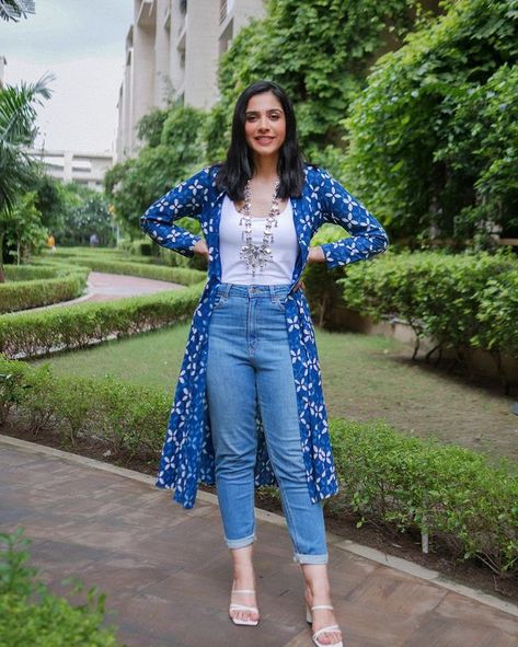 Prerna (@prernachhabra) • Instagram photos and videos Long Shrug, College Office, Outfit Matching, Aesthetic Videos For Edits Love, Dress Indian Style, Indian Fashion Dresses, Western Dresses, Designer Wear, Western Outfits