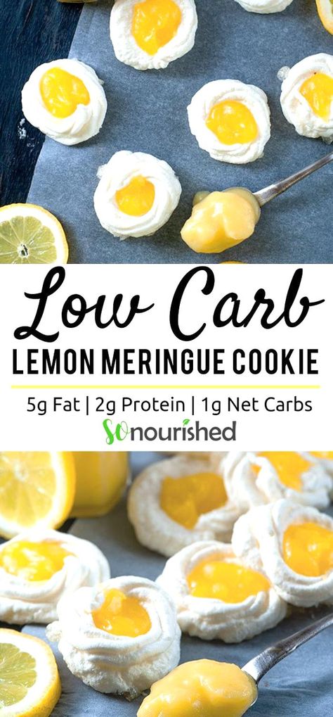 Cookies Meringue, Meringue Cookies Recipe, Lemon Meringue Cookies, Meringue Cookie, Low Carb Cookies Recipes, Meringue Cookie Recipe, Lemon Cookies Recipes, Keto Cookie Recipes, Lost 100 Pounds