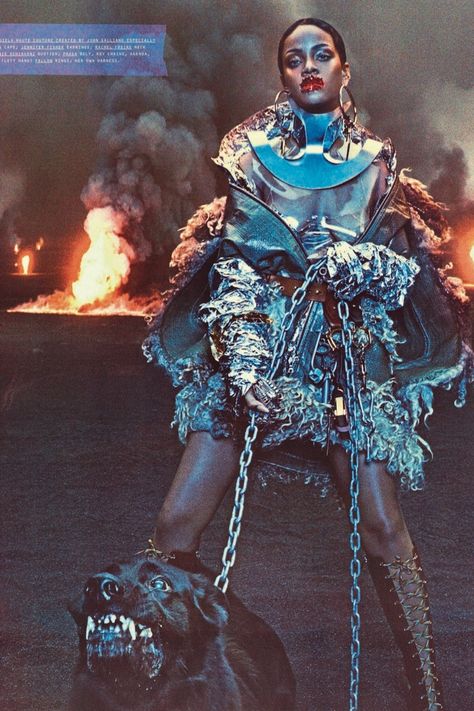 Post-Apocalyptic Fashion for W Magazine ... Rihanna Casual, Proenza Schouler Dress, Rihanna News, Edward Enninful, Steven Klein, Post Apocalyptic Fashion, Apocalyptic Fashion, High Fashion Looks, W Magazine