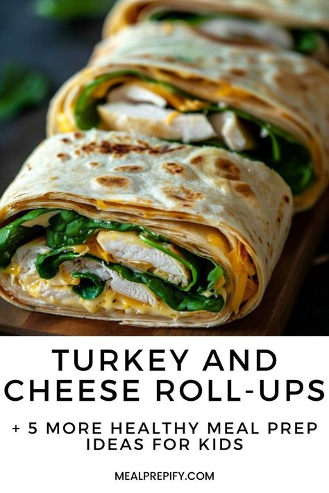 Sliced turkey and cheese roll-ups with fresh spinach, a simple and healthy meal prep idea for kids. Healthy Meal Prep For School, Meal Prep Ideas Cold, Student Meal Prep, Food Prep Ideas, Easy Food Prep, Healthy Meal Prep Recipes, Healthy Meal Prep Ideas, Cheese Roll, Meal Prep For Beginners